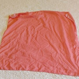 Coral Colored Scarf